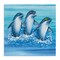 Stupell Industries Cool Dolphins Trio Canvas Wall Art Design by Art Brands Holdings, LLC.